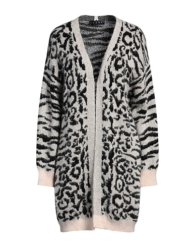 ICONA by KAOS Cardigan Off white 40% Acrylic, 30% Mohair wool, 30% Polyamide, Metallic fiber