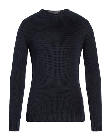 ROSSOPURO Pullover Blu notte 100% Cotone