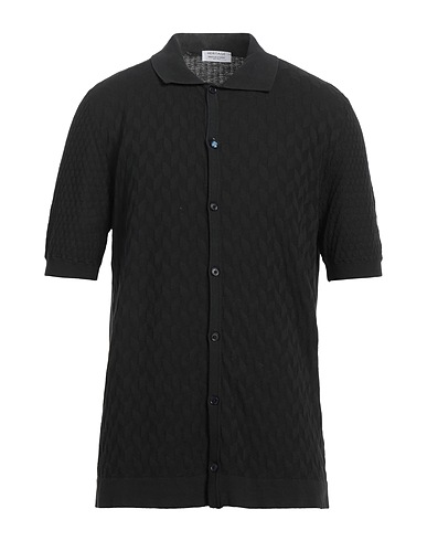 HERITAGE Cardigan Black 100% Cotton