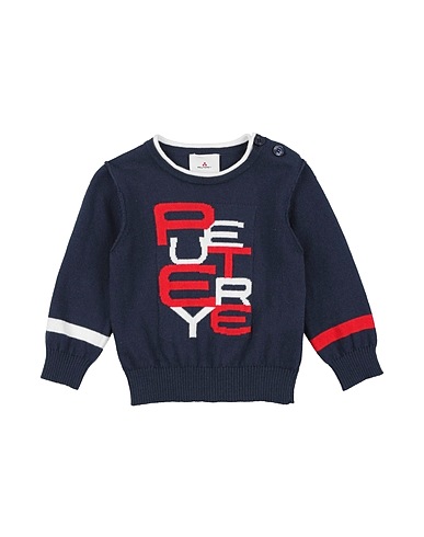PEUTEREY Jumper Navy blue 95% Cotton, 5% Cashmere