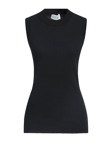 SPORTMAX Jumper Black 100% Cotton