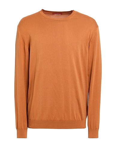 DANIELE FIESOLI Pullover Marrone 100% Cotone
