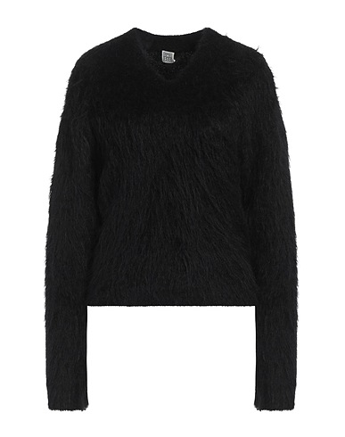 TOTEME Jumper Black 78% Alpaca wool, 19% Polyamide, 3% Elastane