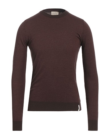 BROOKSFIELD Jumper Brown 53% Wool, 34% Cotton, 13% Polyamide