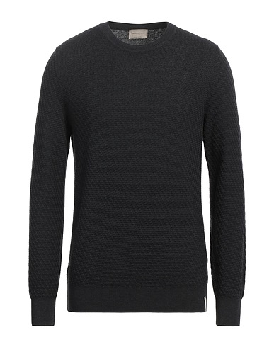 BROOKSFIELD Jumper Black 100% Virgin Wool