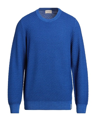 BROOKSFIELD Pullover Königsblau 100% Schurwolle