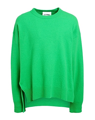 JIL SANDER Jumper Green 100% Wool