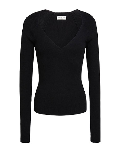DRIES VAN NOTEN Jumper Black 100% Merino Wool
