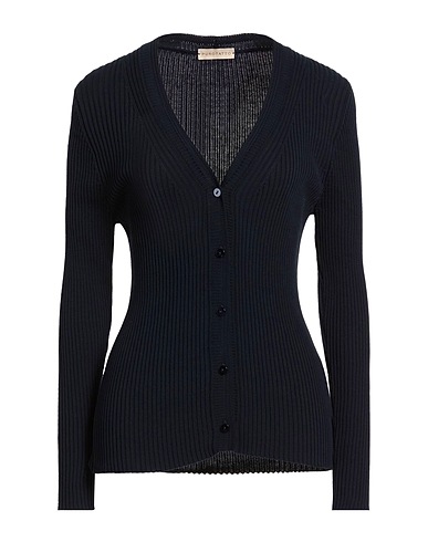 PUROTATTO Cardigan Midnight blue 100% Cotton
