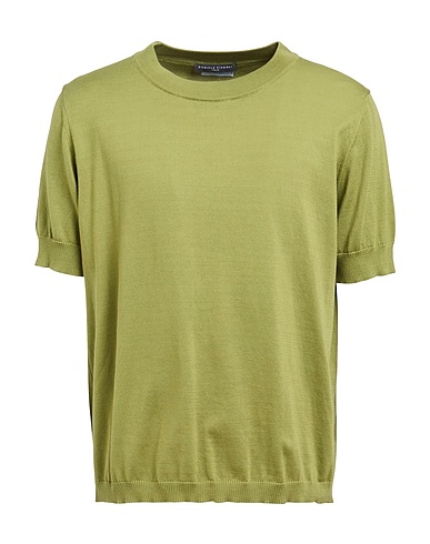 DANIELE FIESOLI Jumper Military green 100% Cotton