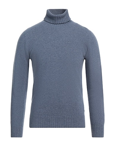 ALTEA Turtleneck Light blue 90% Virgin Wool, 10% Cashmere