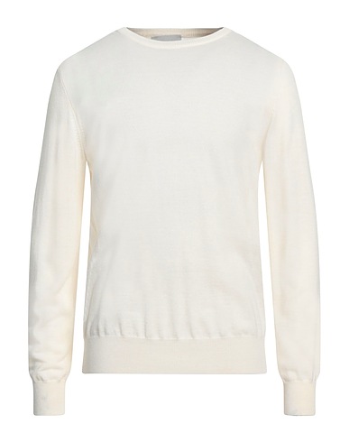 VNECK Jumper Cream 50% Virgin Wool, 50% Acrylic