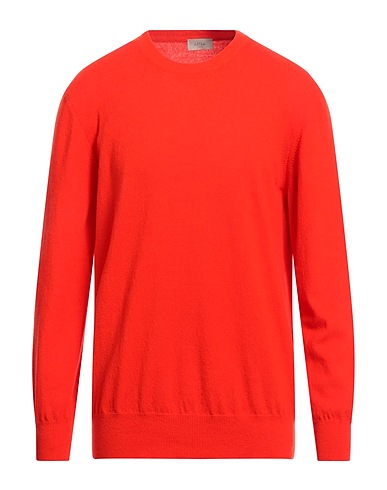 ALTEA Jumper Tomato red 100% Virgin Wool