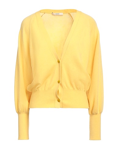 ODEEH Cardigan Yellow 100% Cashmere
