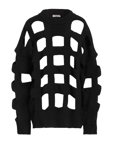 VALENTINO GARAVANI Sweater Black 100% Virgin Wool