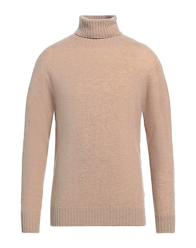 ALTEA Polo neck Light brown 85% Virgin Wool, 15% Cashmere