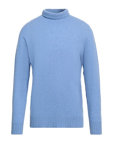 ALTEA Polo neck Sky blue 85% Virgin Wool, 15% Cashmere