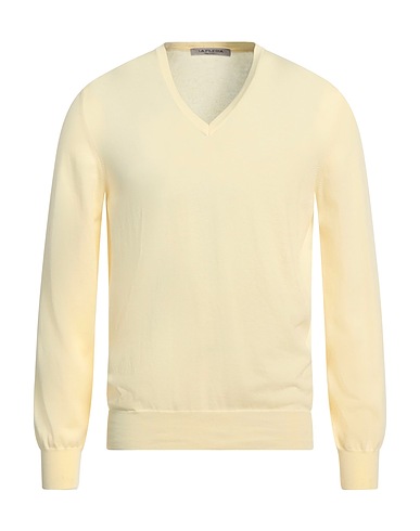 LA FILERIA Jumper Yellow 100% Cotton