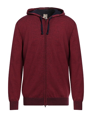 H953 カーディガン ボルドー コットン 100%