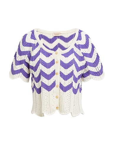 FERRANTE Strickjacke 75% Baumwolle, 20% Polyester, 5% Andere Fasern