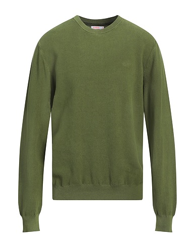 SUN 68 Jumper Green 100% Cotton