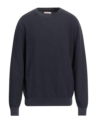 SUN 68 Jumper Navy blue 100% Cotton