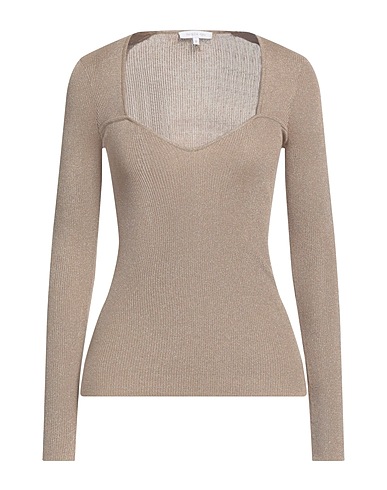PATRIZIA PEPE プルオーバー カーキ レーヨン 80% / ポリエステル 20%