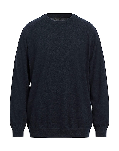 ZANIERI Jumper Midnight blue 90% Merino Wool, 10% Cashmere