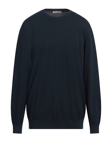 LA FILERIA Pullover Blu notte 100% Cotone