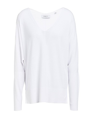 MARKUP Pullover Weiß 75% Viskose, 25% Nylon