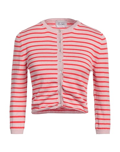 BE YOU by GERALDINE ALASIO Cardigan Antique rose 85% Cotton, 15% Cashmere