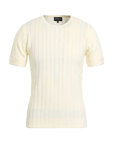 EMPORIO ARMANI Jumper Cream 45% Acrylic, 35% Lyocell, 20% Wool