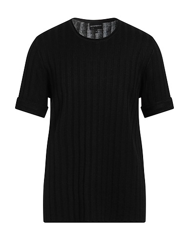 EMPORIO ARMANI Pullover Nero 45% Acrilico, 35% Lyocell, 20% Lana
