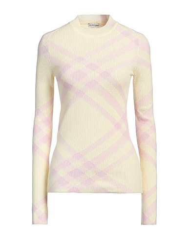 BURBERRY Sweater Pastel yellow 90% Wool, 10% Polyester