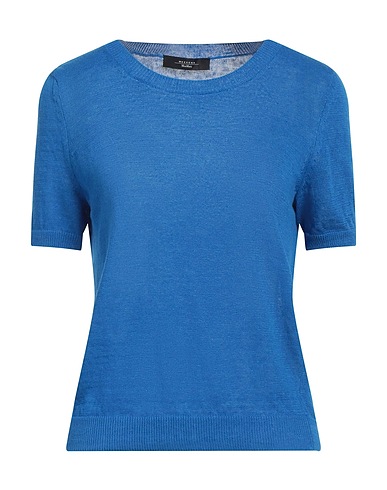 WEEKEND MAX MARA Sweater Azure 100% Linen