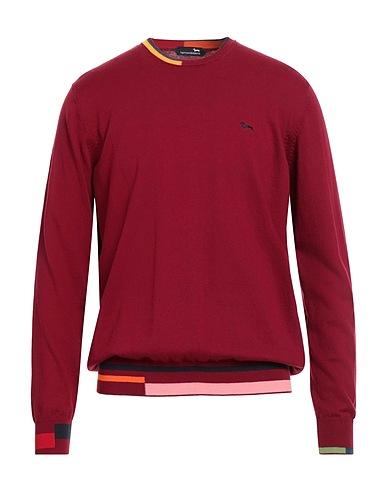 HARMONT & BLAINE Jumper Burgundy 60% Cotton, 40% Wool