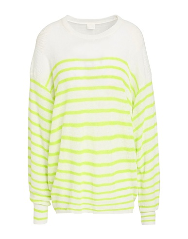 C.T. PLAGE Jumper Lime green 100% Linen