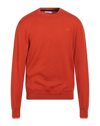 SUN 68 Jumper Rust 100% Cotton