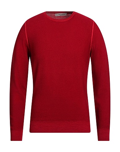 LA FILERIA Jumper Red 100% Virgin Wool