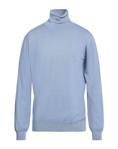 FILIPPO DE LAURENTIIS Dolcevita Blu chiaro 100% Lana Merino