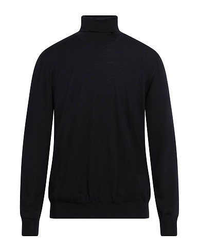 FILIPPO DE LAURENTIIS Turtleneck Black 100% Merino Wool