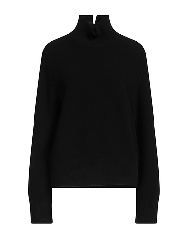 BURBERRY Turtleneck Black 78% Wool, 22% Cashmere