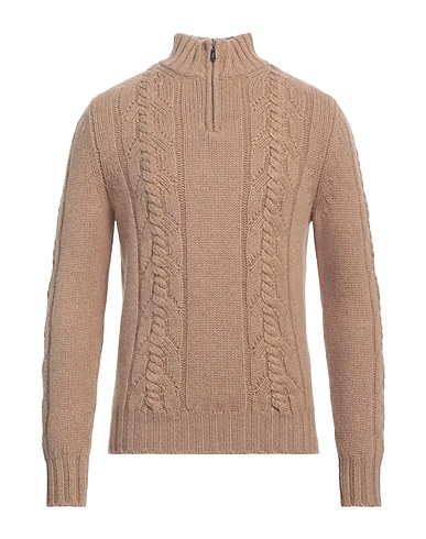 FEDELI Cashmere blend Sand 100% Cashmere