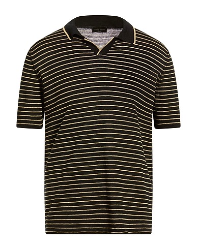 ROBERTO COLLINA Sweater NERO 100% Linen