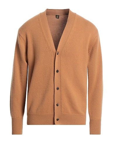 BATONER Cardigan Camel 100% Cashmere