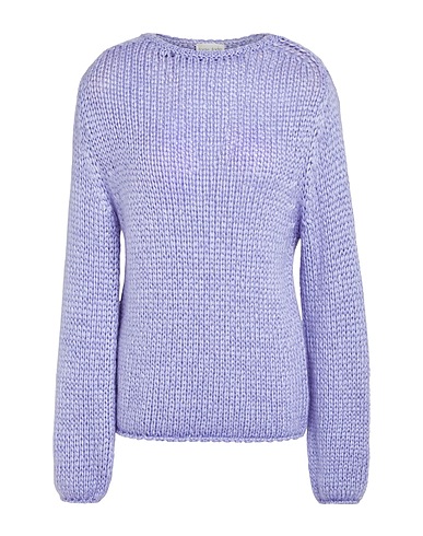FORTE_FORTE Pullover Lila 42% Seide, 35% Mohairwolle, 23% Kaschmir