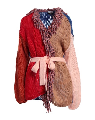 SFIZIO STUDIO Cardigan Camel 38% Acrylic, 32% Polyamide, 30% Mohair wool