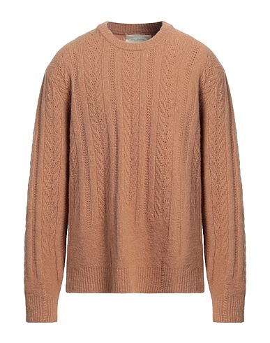 ANYLOVERS Pullover Cammello 72% Lana, 20% Poliammide, 6% Cachemire, 2% Elastan
