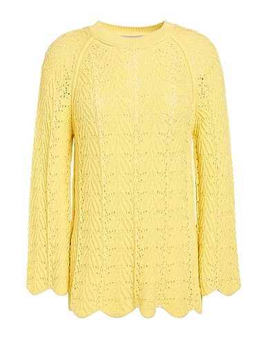 HEMISPHERE Pullover Gelb 70% Baumwolle, 20% Seide, 10% Kaschmir