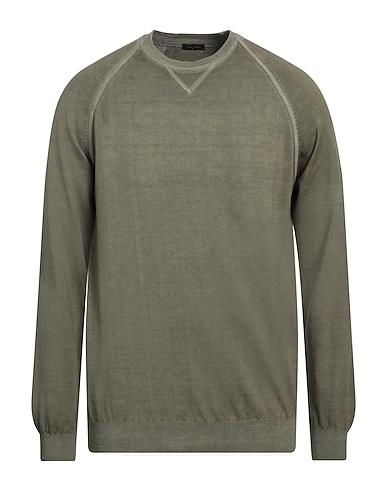 NE PAS Sweater VERDE MILITARE 100% Cotton